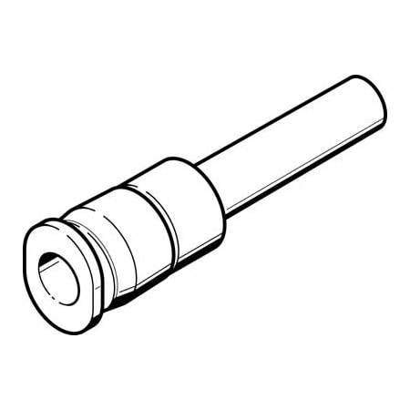 Festo Push-In Connector QBM-5/32H-1/8-U QBM-5/32H-1/8-U